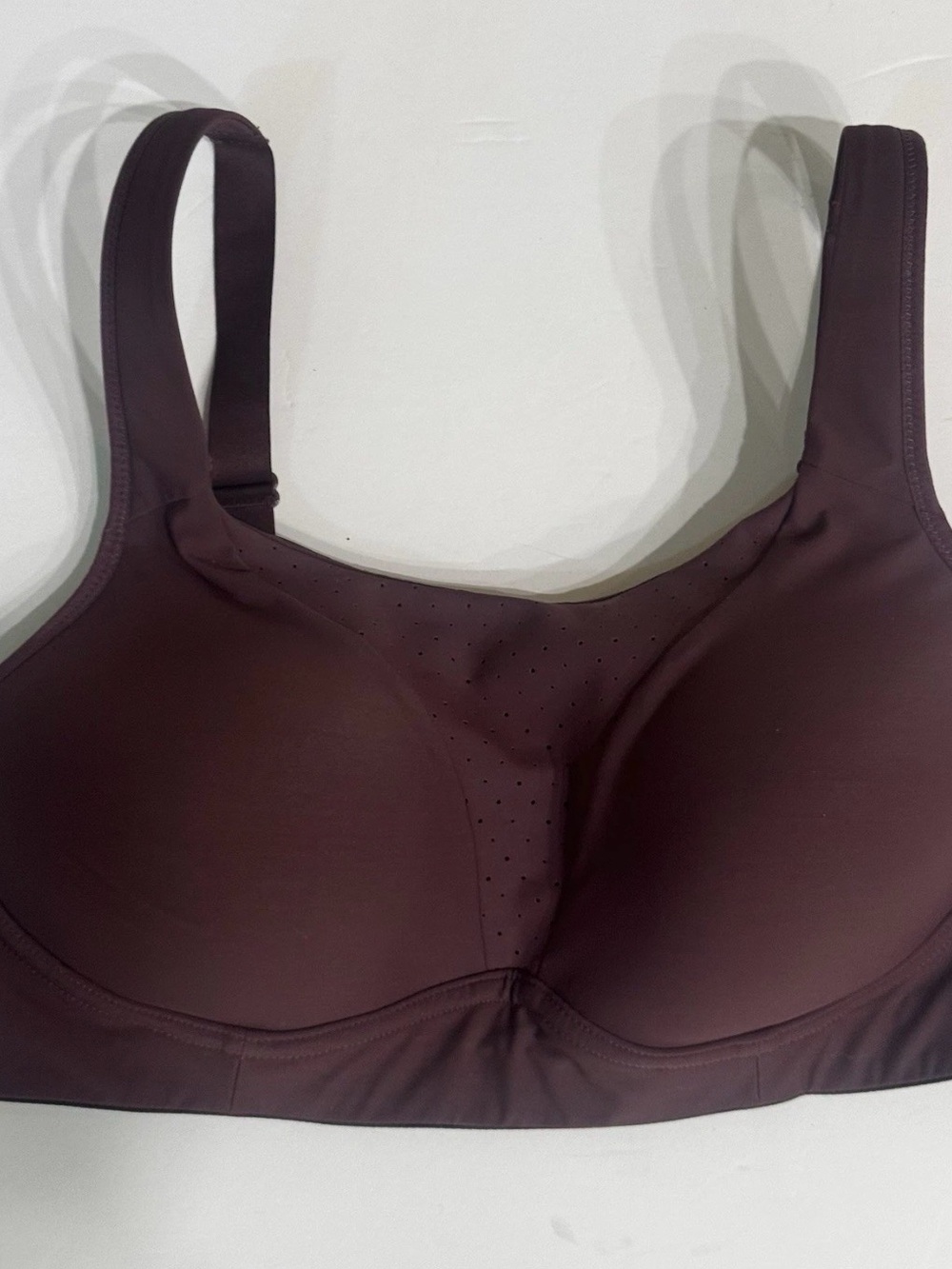 lululemon athletica Wireless Sports Bra in Deep Plum
